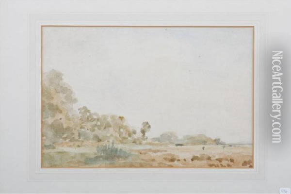 'near Shoreham' Oil Painting - Philip Wilson Steer