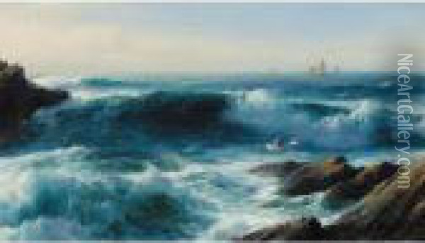 Evening Tide Oil Painting - David James