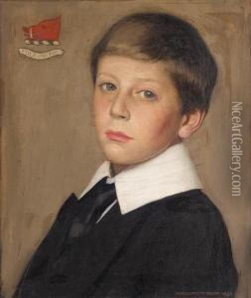 Eton Boy Oil Painting - Harrington Mann