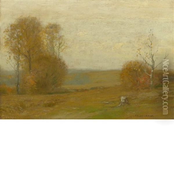 Pastoral Landscape Oil Painting - Bruce Crane