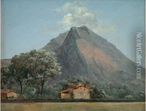 Paysage D'italie Oil Painting - Jean-Joseph-Xavier Bidauld