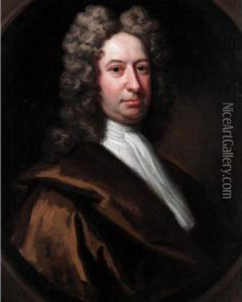 Portrait Of John Weston Oil Painting - Richardson. Jonathan