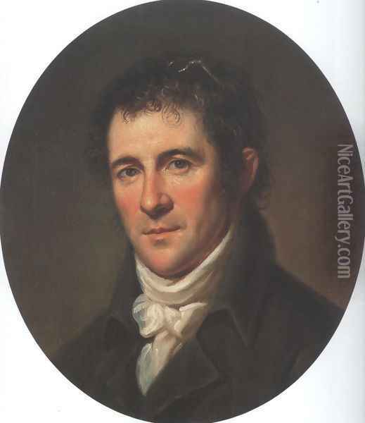 Benjamin Henry Latrobe 1804 Oil Painting - Charles Willson Peale