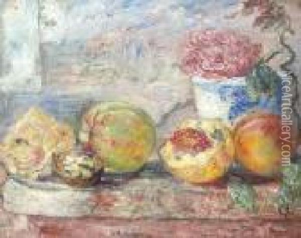 Les Peches Oil Painting - James Ensor