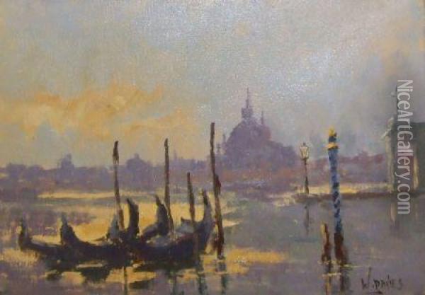 Venice Oil Painting - William Davies
