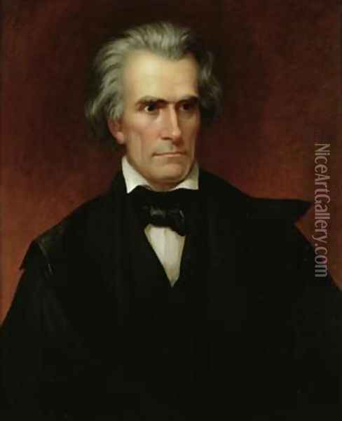 John Caldwell Calhoun 1782-1850 Oil Painting - James Reid Lambdin