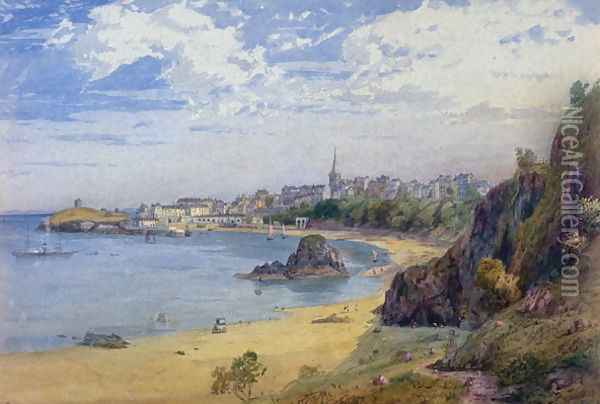 Tenby Oil Painting - James Baker Pyne