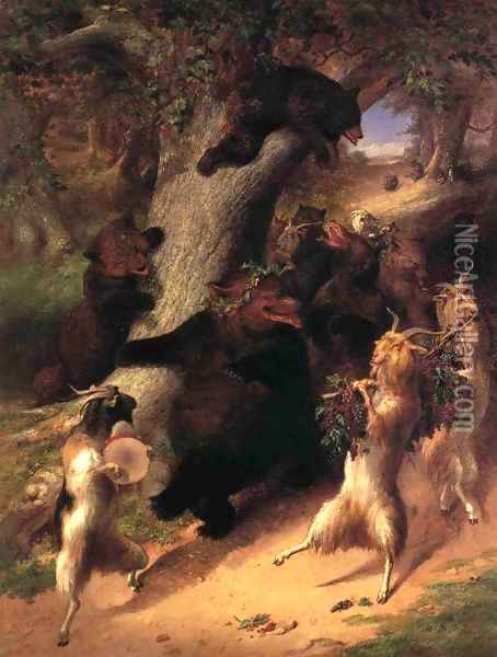 The March of Selenus Oil Painting - Bernardo Bellotto