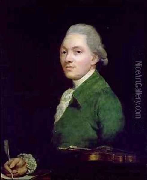 Johann Peter Salomon Oil Painting - Sir William Beechey