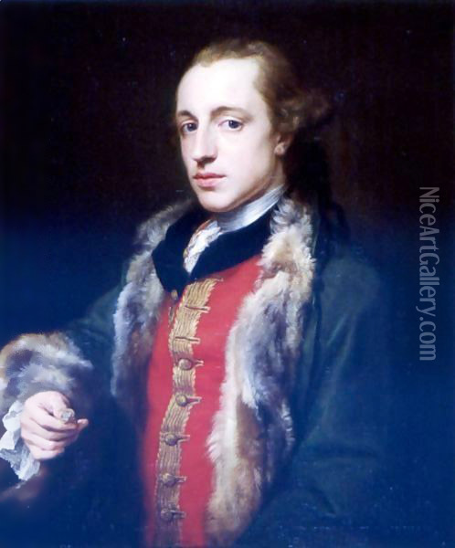 Portrait Of Henry Hutchinson O'Hara (1735-1763) Oil Painting - Pompeo Gerolamo Batoni