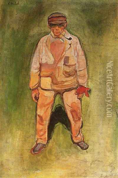 The Fisherman Oil Painting - Edvard Munch