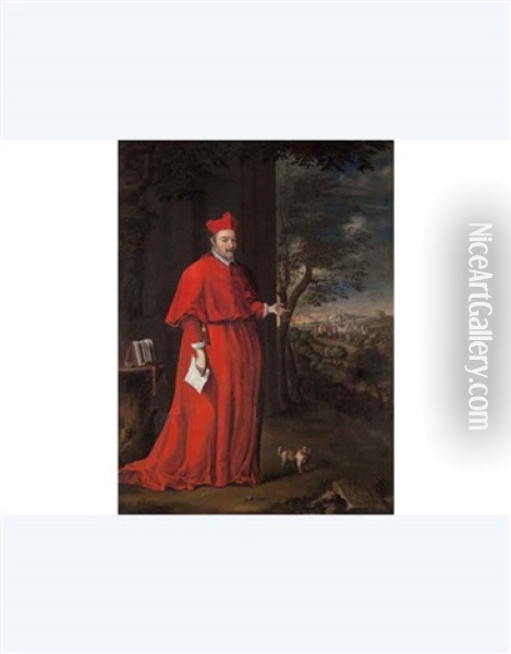 Ritratto Di Cardinale (cardinal Cenci ?) Oil Painting - Lavinia Fontana