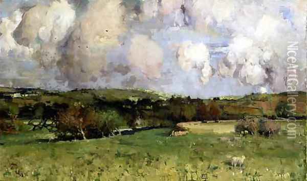 Castlefern, c.1890-95 Oil Painting - James Paterson