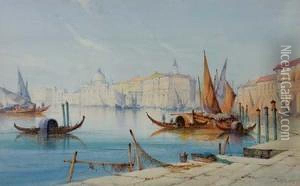 Venezia Oil Painting - William Stewart