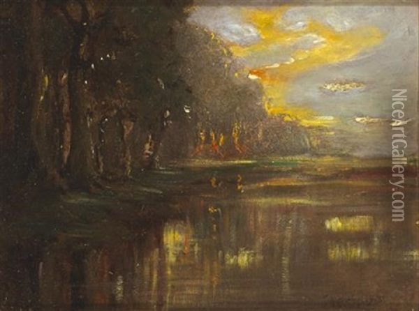 The Glendun River, County Antrim Oil Painting - James Humbert Craig