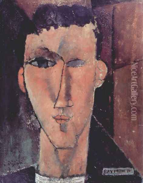 Portrait of Raymond Radiguet Oil Painting - Amedeo Modigliani
