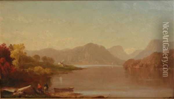 Early Autumn-lake George Oil Painting - John Williamson