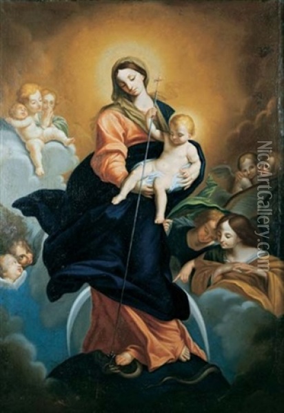 The Immaculate Conception Oil Painting - Carlo Maratta