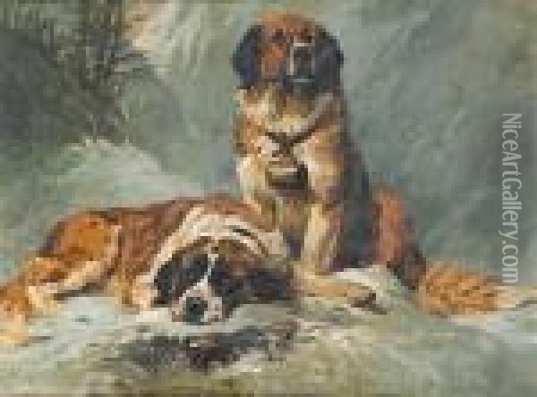 Brave Companions Oil Painting - John Emms