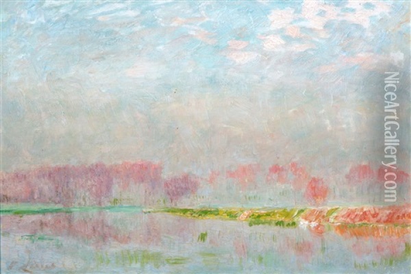 L'aurore Oil Painting - Emile Claus