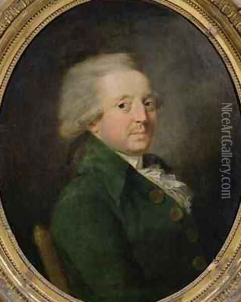 Portrait of Marie Jean Antoine Nicolas de Caritat 1743-94 Marquis of Condorcet Oil Painting - Jean Baptiste Greuze
