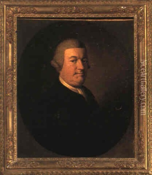 Portrait Of A Gentleman Oil Painting - Gainsborough Dupont