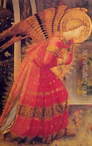 Monecarlo Altarpiece Oil Painting - Fra Angelico (Guido di Pietro)