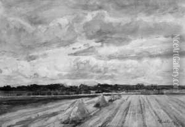 Markische Landschaft Oil Painting - Walter Leistikow