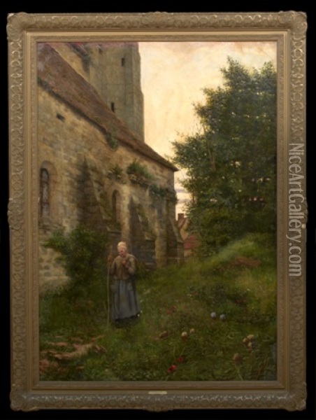 The Close Of The Day Oil Painting - William Anderson Coffin