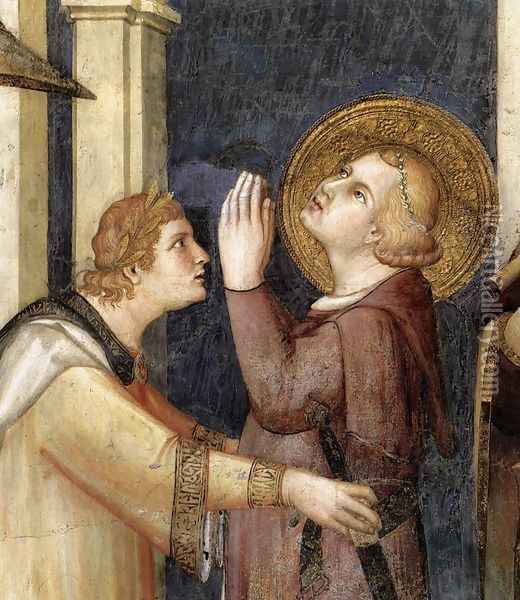 St. Martin is Knighted (detail-2) 1312-17 Oil Painting - Louis de Silvestre