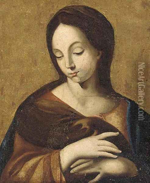 The Madonna 2 Oil Painting - Andrea Del Sarto