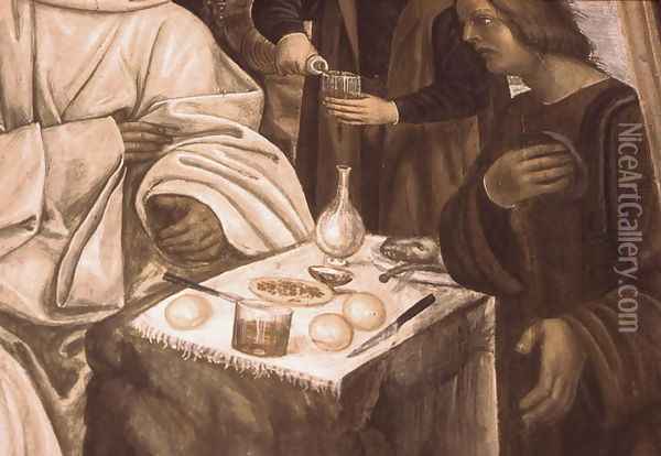 The Life of St. Benedict 10 Oil Painting - L. & Sodoma Signorelli