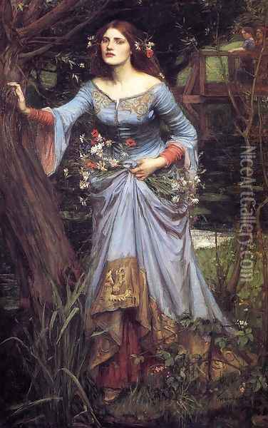 Ophelia 1910 Oil Painting - John William Waterhouse