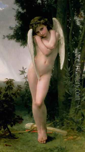 Cupidon 1891 Oil Painting - William-Adolphe Bouguereau