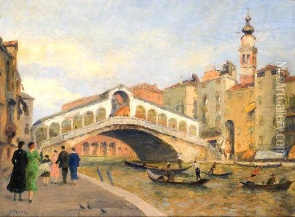 Venezia Oil Painting - Stefano Novo