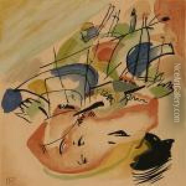 Improvisation Oil Painting - Wassily Kandinsky