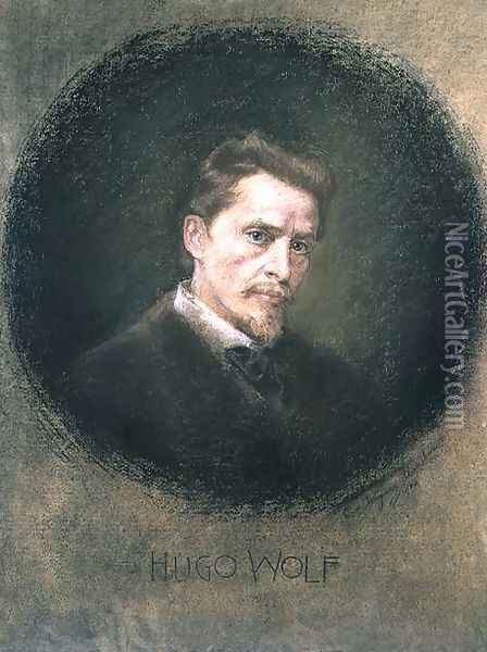 Hugo Wolf (1860-1903), 1902 Oil Painting - Clementine Wagner