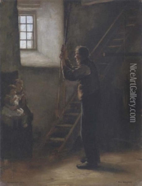 The Belfry Oil Painting - Henry John Dobson