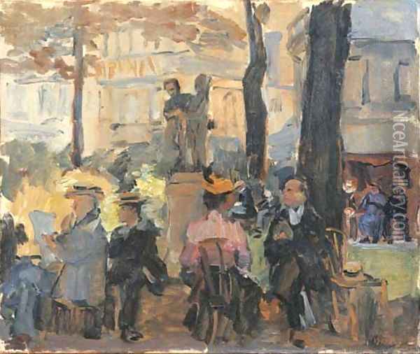 Jour d'ete a Paris Oil Painting - Isaac Israels