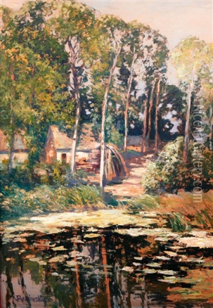 V Plnem Slunci Oil Painting - Vaclav Radimsky
