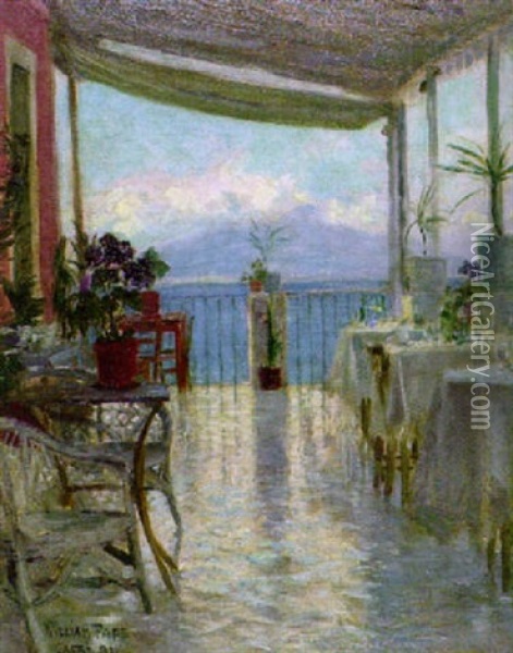Capri Oil Painting - Wilhelm Pape