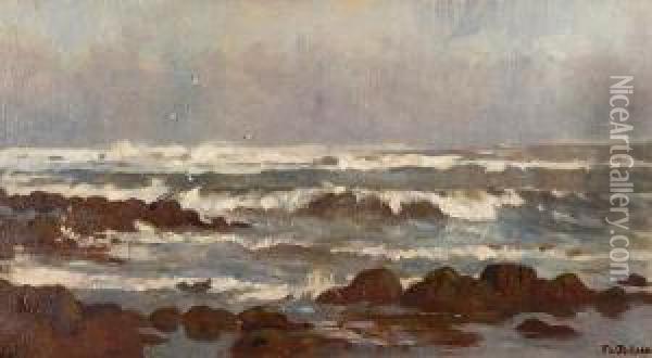 Seascape Oil Painting - Frederick William Jackson