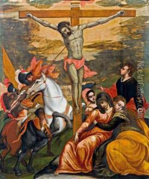 Christus Am Kreuz Oil Painting - El Greco (Domenikos Theotokopoulos)