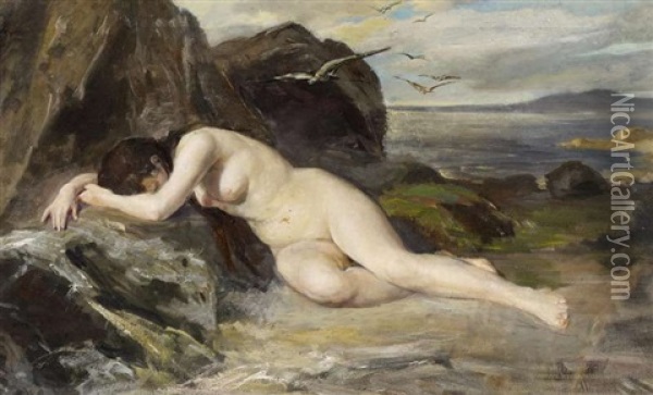 Der Tod Der Virginie Oil Painting - Gustave Courbet