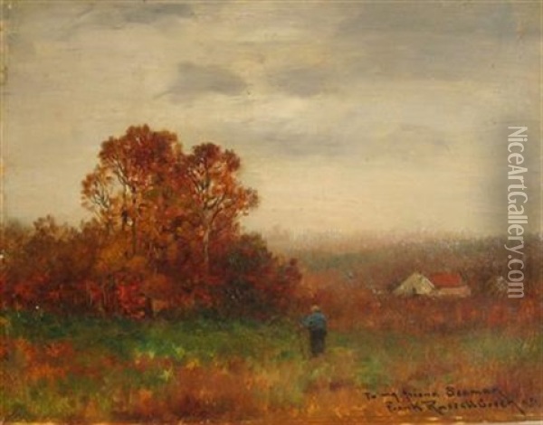 An Autumn Walk Oil Painting - Frank Russell Green