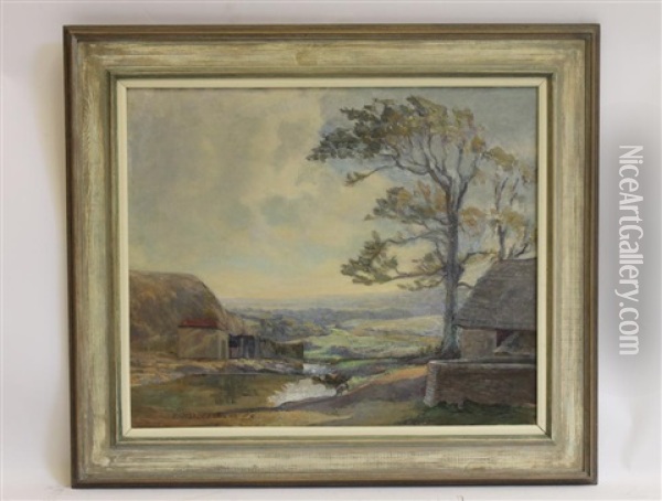 Above Runswick Bay Oil Painting - Frederick William Jackson