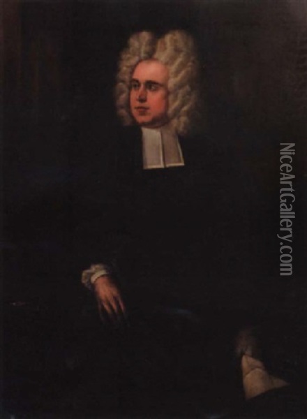Portrait Of A Barrister Oil Painting - Sir William Beechey
