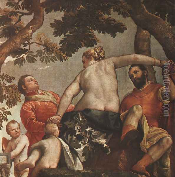 The Allegory of Love- Unfaithfulness 1570 Oil Painting - Paolo Veronese (Caliari)