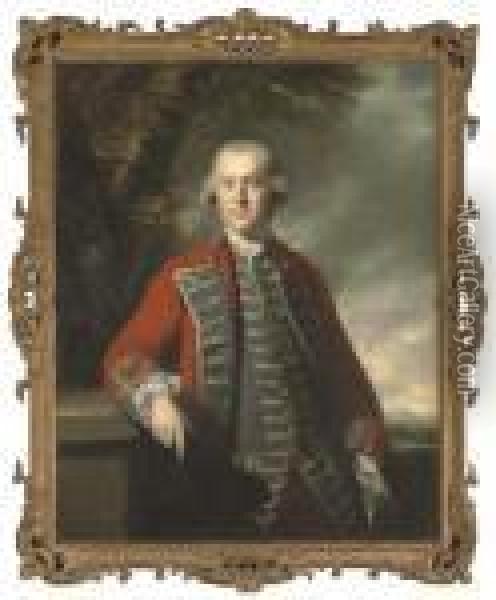 Portrait Of William Dalison Oil Painting - Sir Joshua Reynolds