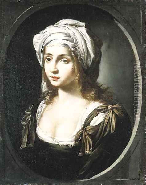 A young woman Oil Painting - Ginevra Cantofoli